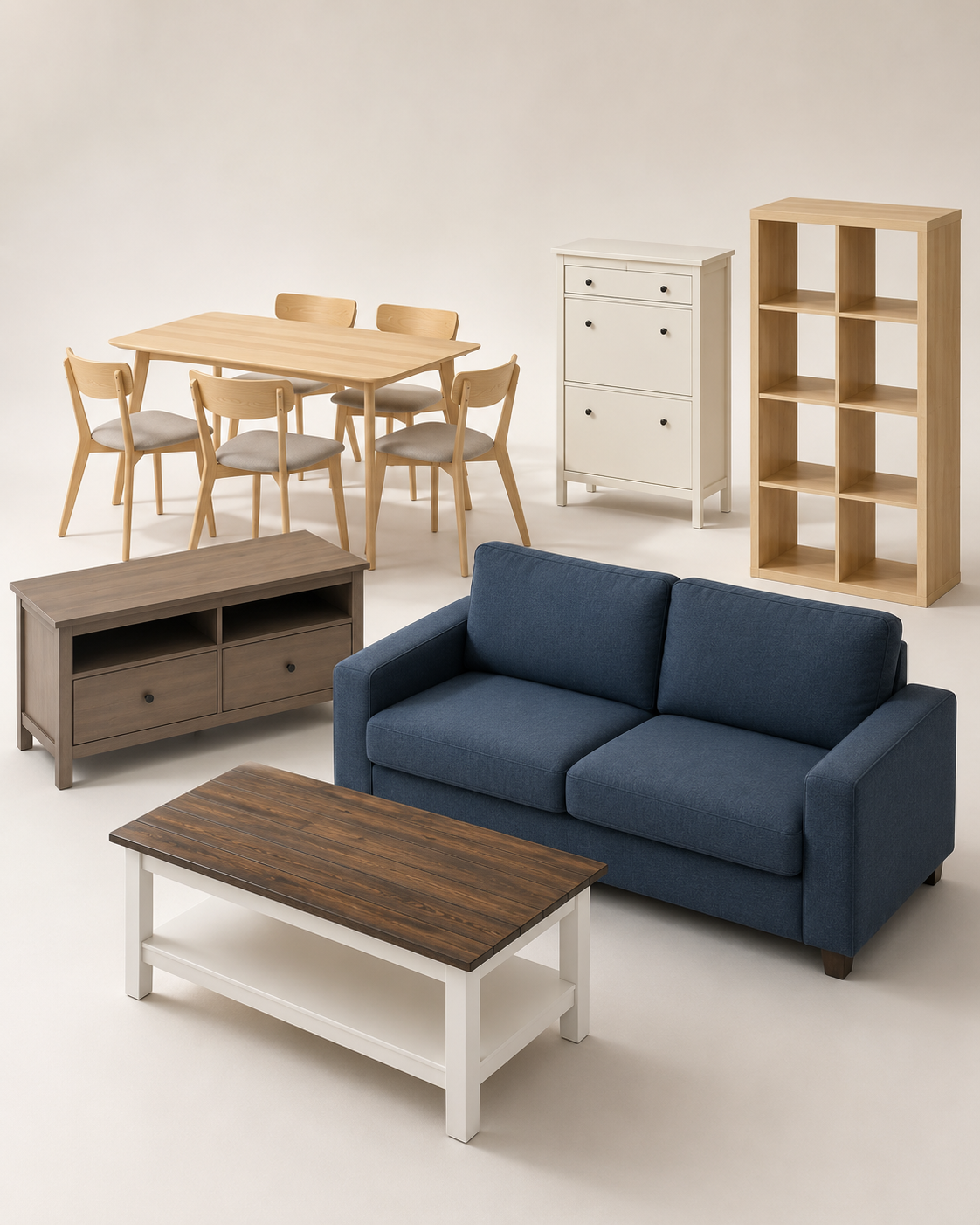 Living Room Furniture Rental Package