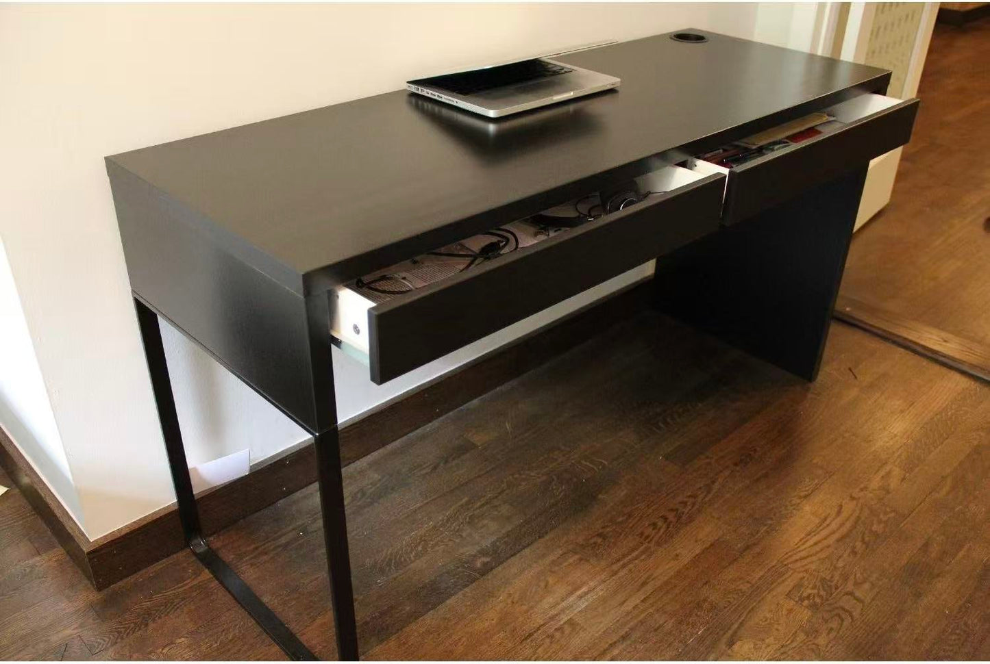 MICKE Extended Desk – Black