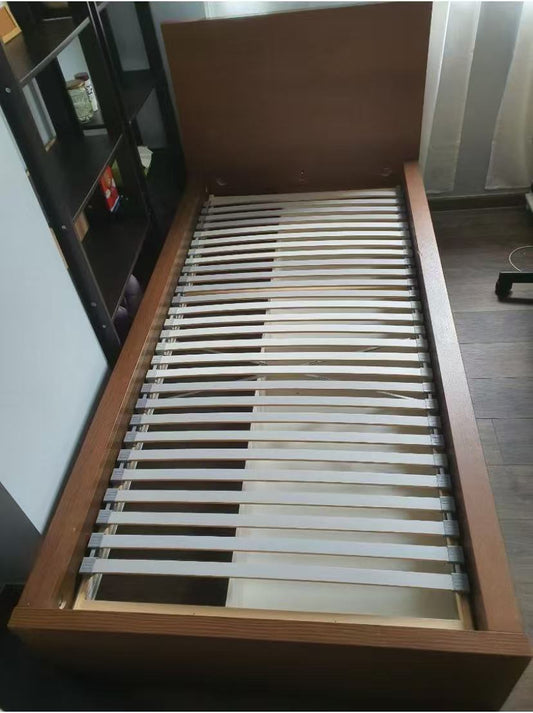 MALM Brown Twin Bed Frame