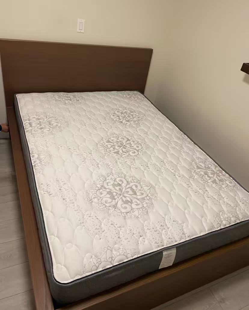 Dual-Sided Extra Firm Mattress (Firmness ★★★★ |High-Density Firm Foam + Coconut Fiber Board, 9" Thick)