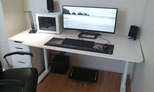 BEKANT Adjustable Office Desk – Multiple Colors