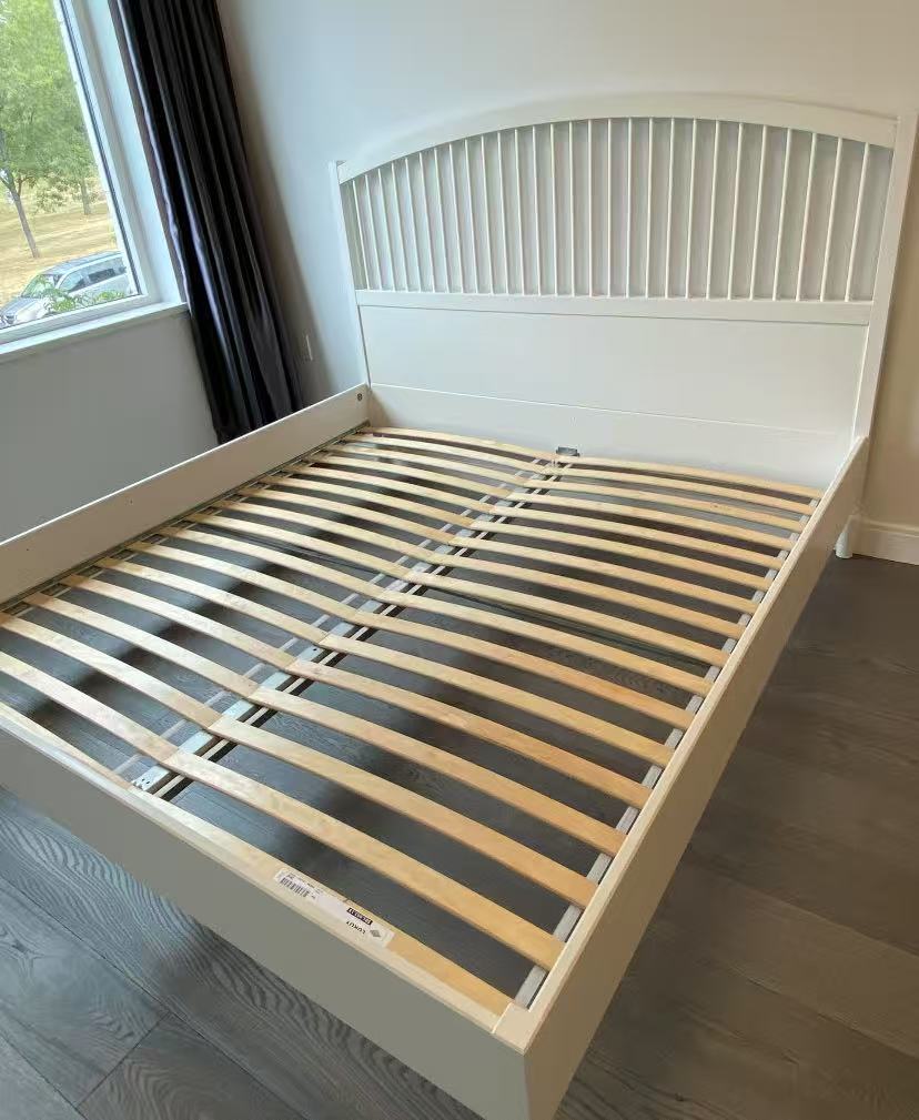 TYSSEDAL White King Bed Frame