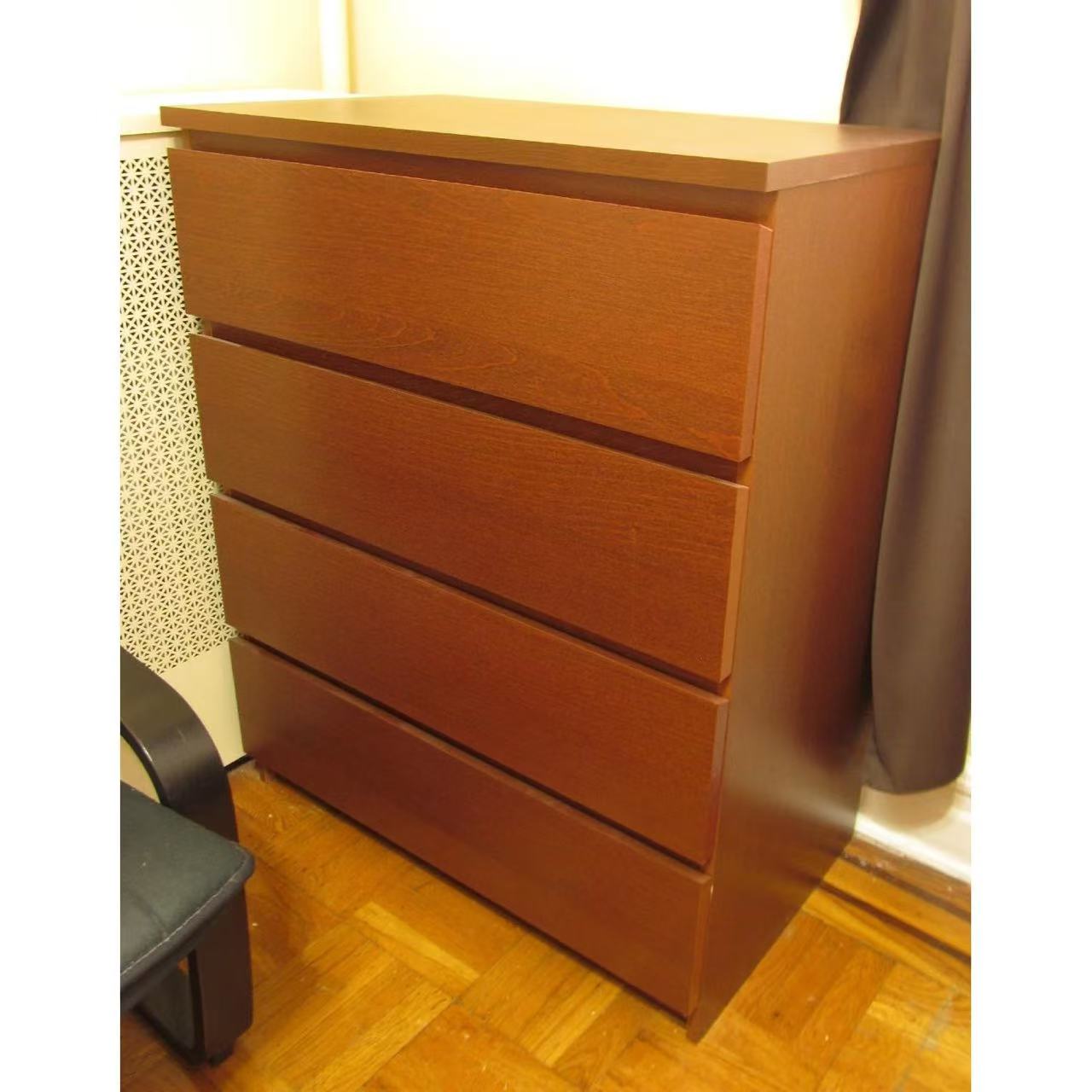 MALM 4-Drawer Dresser – Multiple Colors Available