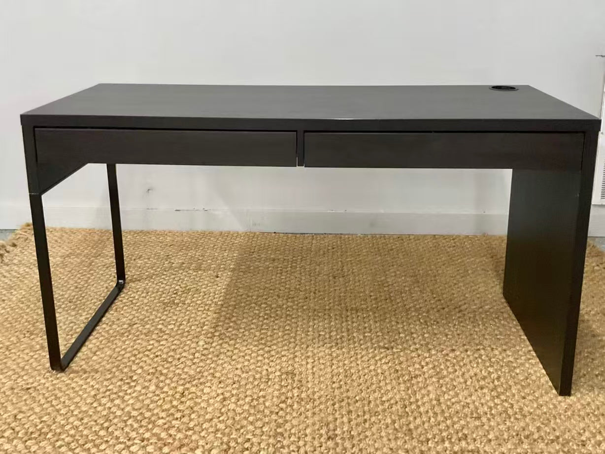 MICKE Extended Desk – Black