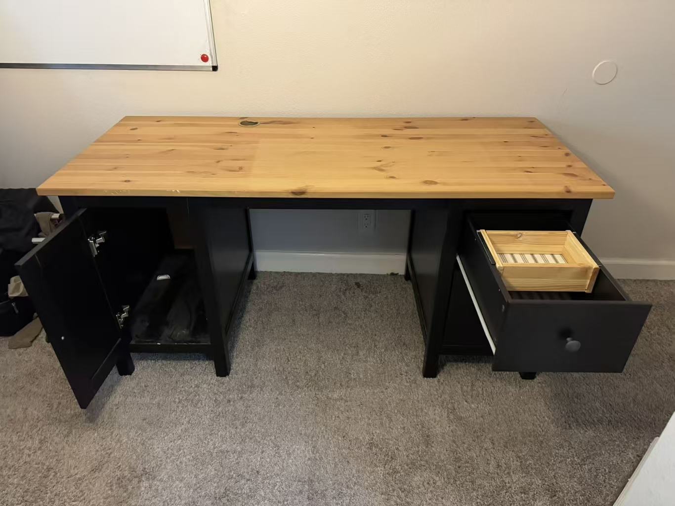 HEMNES Solid Wood Desk– Multiple Colors (Rental)