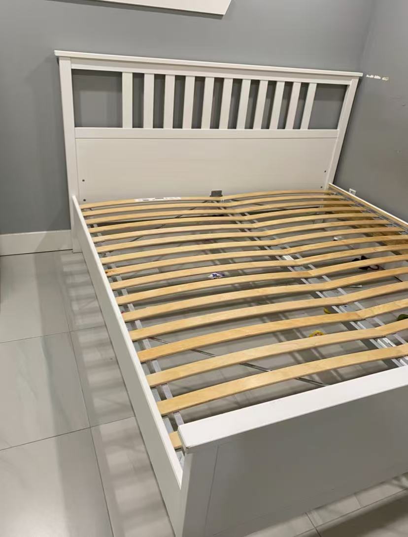 HEMNES White King Bed Frame