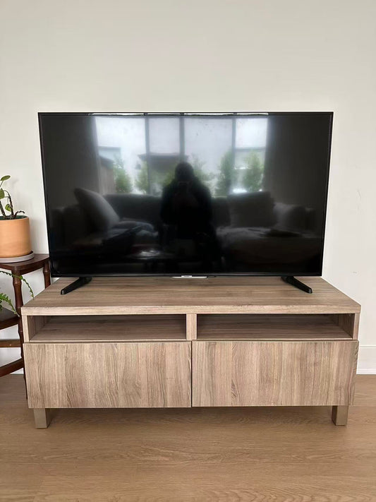 BESTA TV Stand with 2 Drawers