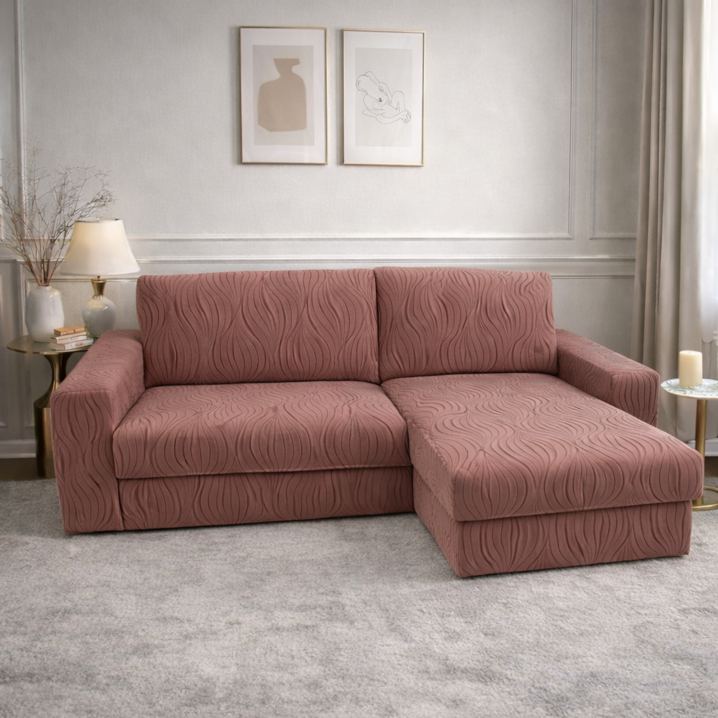 Sectional Sofa with Brand-New Sofa Covers