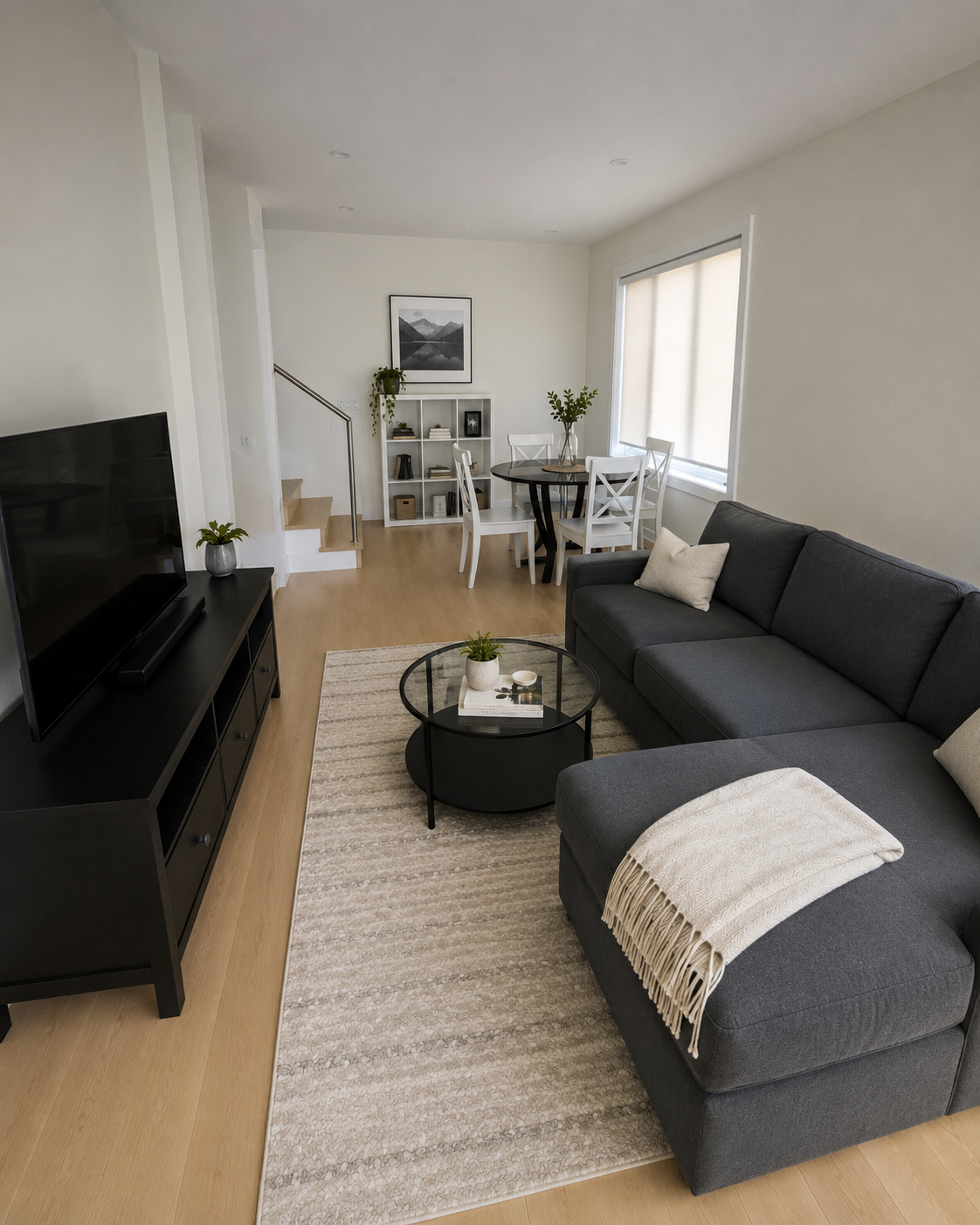 Compact Living Room Furniture Rental Package | Ideal for Small Houses, Townhouses & Duplexes