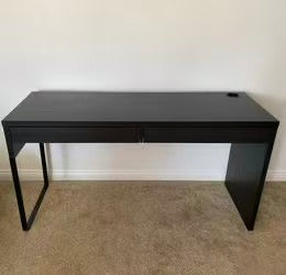 MICKE Extended Desk – Black