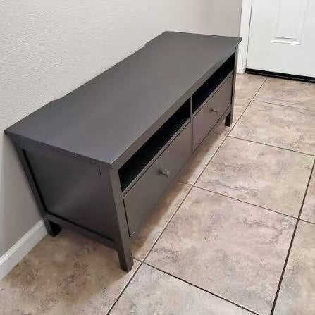 HEMNES Solid Wood TV Stand – 2 Drawers