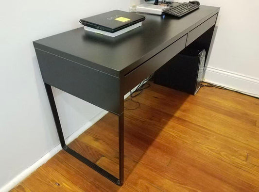 MICKE Extended Desk – Black