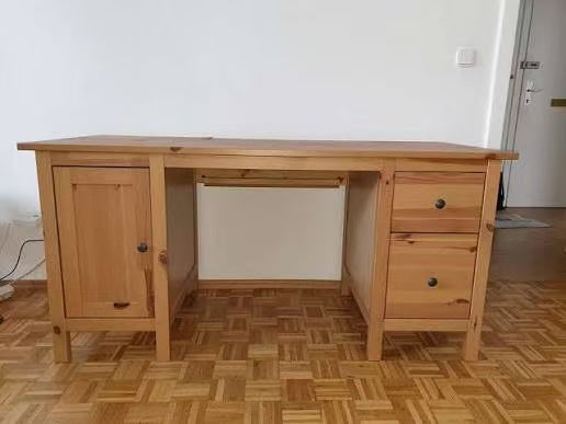 HEMNES Solid Wood Desk– Multiple Colors (Rental)