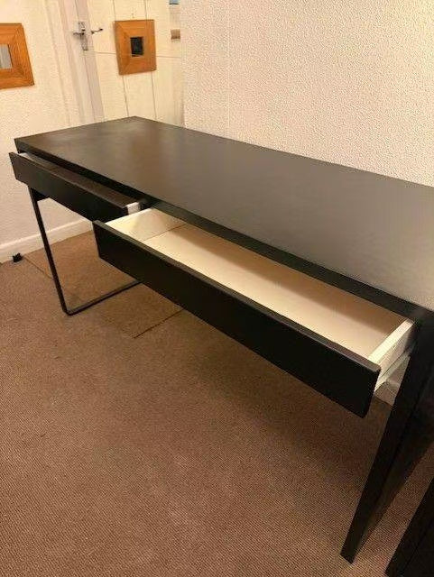 MICKE Extended Desk – Black